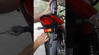 COMO RESTAURAR O PLÁSTICO DA SUA MOTO COM ESSE PRODUTO shots [upl. by Seraphina]