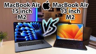 NEW 15 inch MacBook Air VS 13 inch MacBook Air REVIEW of Specs [upl. by Lacsap298]