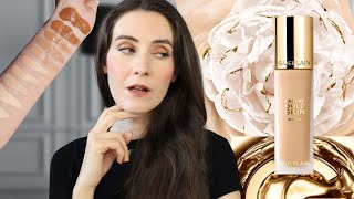 NEW Guerlain Parure Gold Skin Matte Foundation  No Transfer 24H care amp wear  Full Review [upl. by Aleakam]