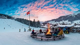 Winter in Switzerland MelchseeFrutt with a Heartwarming Walking Tour 🇨🇭 [upl. by Nari]