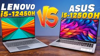 ASUS Vivobook 15 Vs Lenovo Ideapad Slim 3💥i5 12500H Vs i5 12450H💥Best Laptop Under 50000 In 2024 [upl. by Dinse257]