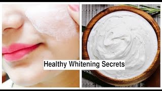 3 Instant healthy whitening secrets  Look younger instantly [upl. by Enerual]