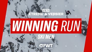 Marcus Goguen Ski Men Winning Run I 2024 YETI Xtreme Verbier [upl. by Jumbala801]