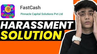 Fast Cash Loan App Harassment 😰😰 Solution Fast Cash Loan App Real Or Fake instantloanapp [upl. by Nwahsud]