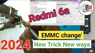 Redmi 6A emmc change with dual security Write full prosess। Redmi 6a dead solution gmtechacademy [upl. by Admama867]