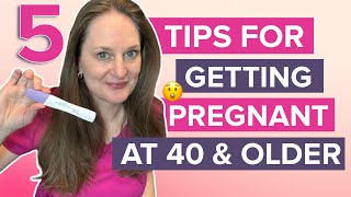 Pregnancy After 40 Expert TIPS For SUCCESS  Dr Lora Shahine [upl. by Adirem]