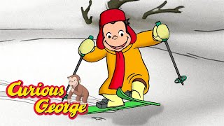 George Learns to Ski 🐵 Curious George 🐵 Kids Cartoon 🐵 Kids Movies [upl. by Nevaj700]