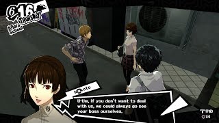 Persona 5  Stopping Thug from being friendly with Makoto HQ [upl. by Paten]