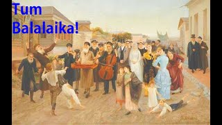 Tum Balalaika  Lively Yiddish Folk Song  With English Subtitles  Sung By Marc Berman [upl. by Aleil]