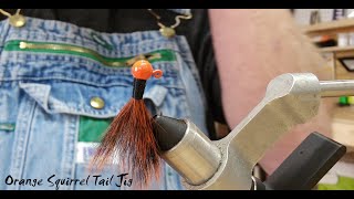 Orange Squirrel Tail Jig [upl. by Castra397]