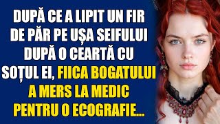 După ce a lipit un fir de păr pe ușa seifului după o ceartă cu soțul ei fiica bogatului a mers la [upl. by Kesia830]