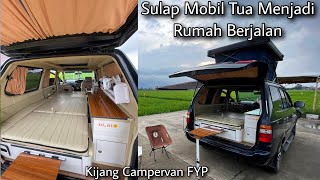 DAIHATSU GRANMAX JADI CAMPERVAN MEWAH DENGAN BUDGET MURAH [upl. by Bruner]