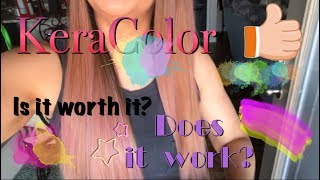 KeraColor Clenditioner  ADD hues to BLEACH or Blonde hair  Review — Is it worth 22  BEAUTY [upl. by German]