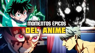 🔥TOP Escenas MÁS Épicas del ANIME  MoyJuega [upl. by Milson]