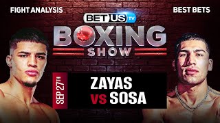 Xander Zayas vs Damian Sosa  Boxing Expert Predictions Boxing Picks amp Best Bets [upl. by Essined843]