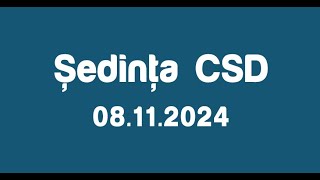 Ședința Consiliului de Supraveghere şi Dezvoltare al IP Compania „TeleradioMoldova” din 08112024 [upl. by Aicilihp95]