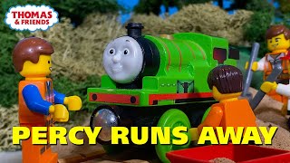 Percy Runs Away Wooden Railway Remake [upl. by Ojillek604]