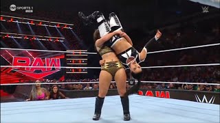 Lyra Valkyria vs Sonya Deville Raw July 22 2024 [upl. by Ashok]