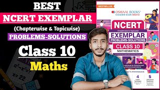 NCERT Exemplar Class 10 Maths Solutions Book Review  Oswaal Books  202324 [upl. by Gran901]