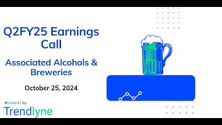 Associated Alcohols amp Breweries Earnings Call for Q2FY25 [upl. by Farman]