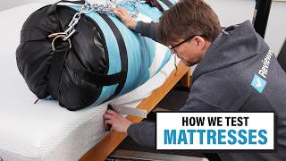 How We Test Mattresses [upl. by Weinshienk809]