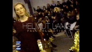 Helmut Lang Fall 1996 Fashion TV [upl. by Elissa43]