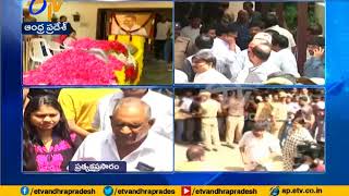 Harikrishna Death  Political Leaders Pay last Respects  Minister Somireddy and Others  Hyderabad [upl. by Ranique126]