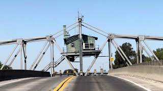 Mokelumne river swing bridge [upl. by Riti977]