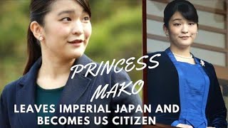 Princess Mako Leaves Imperial Japan and Becomes US Citizen jorezzdiarychannel1862 [upl. by Debera664]