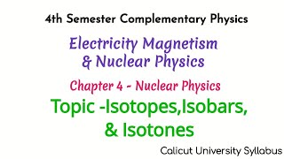 Isotopes  Isobars  Isotones [upl. by Zap602]