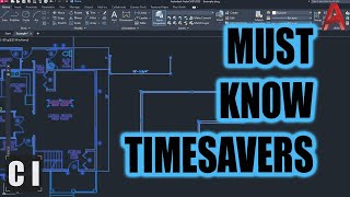 5 Must know AutoCAD Shortcuts amp Time Saving Commands AutoCAD Productivity Tips [upl. by Aener82]