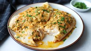 Garlic Butter Baked Tilapia [upl. by Ameen]