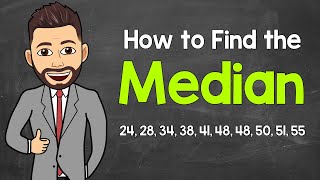 Finding the Median  Math with Mr J [upl. by Vanhook]