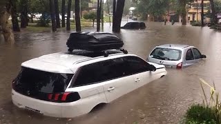 VIDEOS show a devastating flood sweeps everything away in its path in Catamarca Argentina [upl. by Damien]