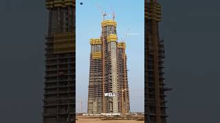 The 1KM Jeddah Tower Resumes Construction [upl. by Assira]