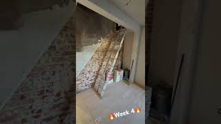 🔥Week 4 Progress🔥 smart progress renovation refurbishment wood woodworking norwich fyp [upl. by Nylatsyrc]