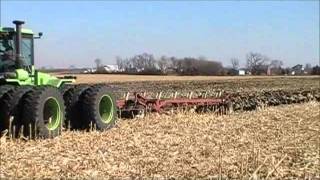 Quadtracs plowing with a Steiger [upl. by Northway477]