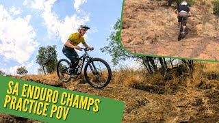 SA ENDURO CHAMPS PRACTICE 2024 Thaba Trails  VLOG 12 [upl. by Monetta]