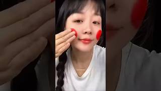 Viral Blush Hack 💋😱hack trending tutorial makeup blush shots ytshort  beauty hack amazing [upl. by Martinic]