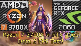 Ryzen 7 3700X  RTX 2060 6GB Dota 2 Lowest to Highest Preset 1080p 2023 [upl. by Roxine166]