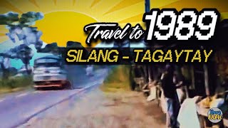 1989 SILANG TO TAGAYTAY  80s LIFE IN THE PHILIPPINES [upl. by Lanod]