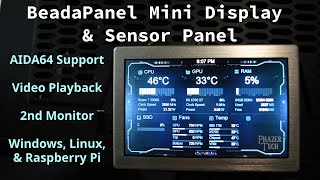 BeadaPanel  Premium Mini Display amp Sensor Panel For Windows amp Linux [upl. by Ramberg226]