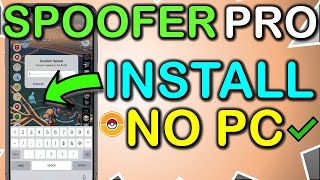 2024 Pokemon GO Spoofing NO PC iOS 🔥 SpooferPro Install Pokemon GO Spoofer 🔥 Teleport and Joystick [upl. by Nlyak470]