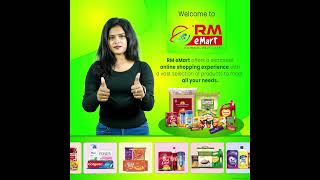 GROCERY  ONLINE SHOPPING  SHOP  RM eMART [upl. by Aek521]