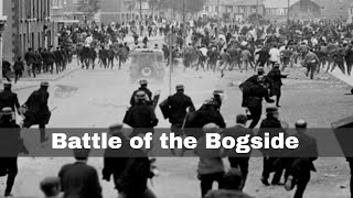 12th August 1969 The Battle of the Bogside in Derry Northern Ireland [upl. by Zebapda607]