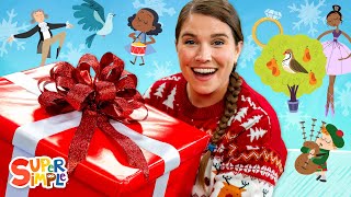 12 Days Of Christmas  Songs from Caities Classroom  Kids Holiday Music [upl. by Aremat]