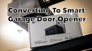 How to Install Meross MSG100 Convert to Smart Garage Door DiY [upl. by Veradia]