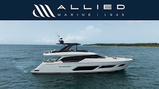 2023 Ferretti Yachts 720 for Sale  quotCALMAquot [upl. by Davide649]