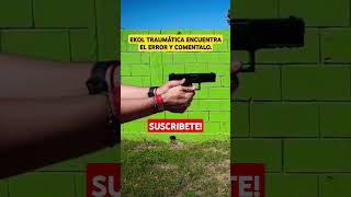 EKOL GEDIZ TRAUMÁTICA 9X22 pistolastraumaticas 9mmluger 9mmpistol INDUMIL [upl. by Haissem]