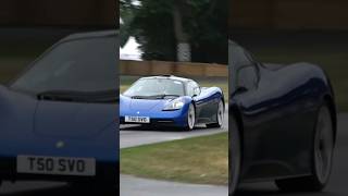 Gordon Murray T50 Screaming NA V12 in the Wet At The 2023 Goodwood Festival of Speed Hill Climb [upl. by Uase]